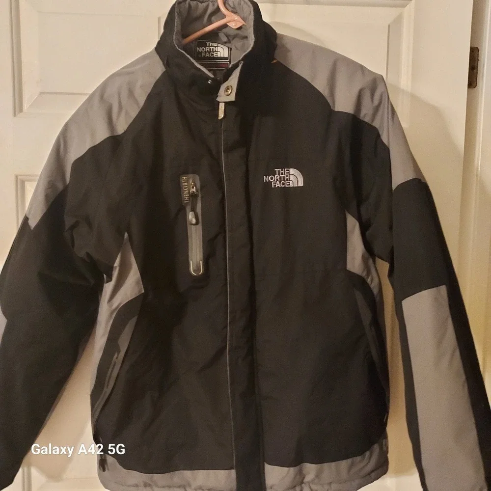 The North Face Summit Series XL Jacket Black‎ Grey Mens Outdoor Winter